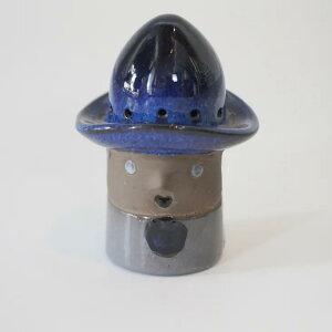 Vintage Blue Hat Man Figurine | Xqj | kBe[W XEF[f   u ~bhZ`[