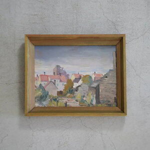 ER.OLSSON. (ER.I\) | Visby City | Oil painting G k XEF[f ~bhZ`[ MDC
