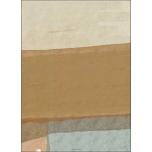 NKKS Studio | Sepia Tones Abstract | A3 �A�[�g�|�X�^�[ �k�� �f���}�[�N 297x420mm