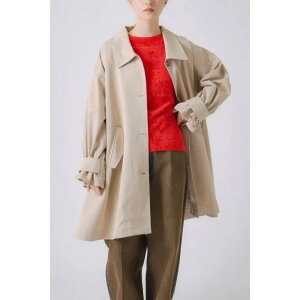 WHYTO. (�z���C�g) | tent layered coat (beige) size 38 | �e���g���C���[�h�R�[�g 25AW