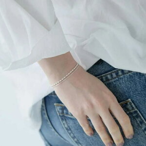 [aura] (�I�[��) | OKOME BRACELET (silver) | �A�N�Z�T���[ �u���X���b�g �V���o�[ SILVER925