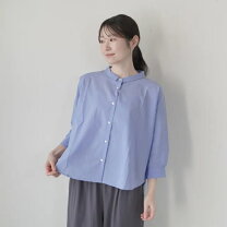 HUIS. エンシューオリモノ ウォッシャブルウールロング-longティー 