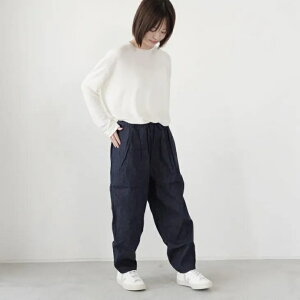 LABORATORY (���{���C�g���[) | ANONYMOUS DENIM TRAVAIL PANTS (indigo denim) one size | ���f�B�[�X �{�g���X �p���c �f�j���p���c �Ȗ��f�j�� �R�b�g�����l�� �C���f�B�S�f�j�� �W�[���Y �g���o�C���p���c LA30