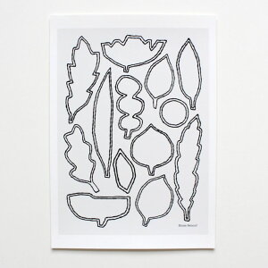 ELOISE RENOUF | Linear Leaves (portrait) | A3 A[gvg/|X^[yk CeA {^jJ AuXgNgz