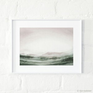 dear musketeer | LANDSCAPE MIDLANDS PRINT | A3 �A�[�g�v�����g/�|�X�^�[�y�k�� �C���e���A �������z