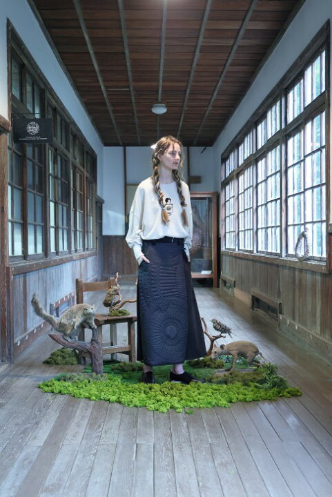 楽天市場】【SALE セール】bedsidedrama | Himmeli Quilt Skirt (black 