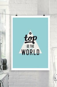 ySALE Z[zTHE MOTIVATED TYPE | ON TOP OF THE WORLD | A3 A[gvg/|X^[