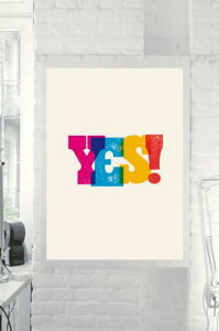 �ySALE �Z�[���zTHE MOTIVATED TYPE | YES! | A3 �A�[�g�v�����g/�|�X�^�[