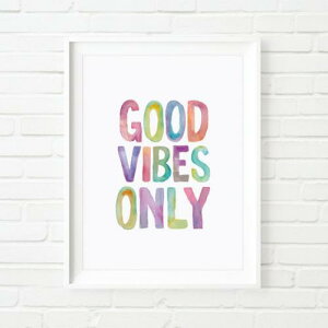 �ySALE �Z�[���zTHE MOTIVATED TYPE | GOOD VIBES ONLY | A3 �A�[�g�v�����g/�|�X�^�[