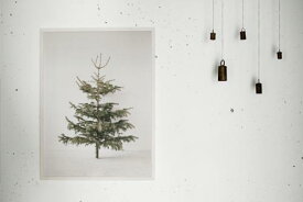 bastisRIKE | TREE POSTER | ポスター (60x80cm) 【クリスマス リビング アート】もみの木 ツリー おすすめ おしゃれ かっこいい 人気 インテリア 北欧 アート スタイリッシュ クリスマス ポスター ギフト 送料無料