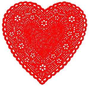 �ySALE �Z�[���zASHLEY GOLDBERG | HEART DOILY ART PRINT | �A�[�g�v�����g/�|�X�^�[