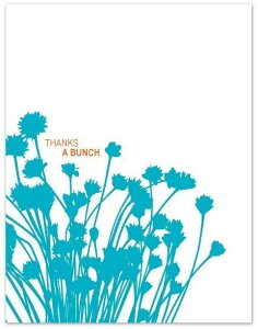 MODERN PRINTED MATTER | BLUE WILDFLOWERS | �O���[�e�B���O�J�[�h