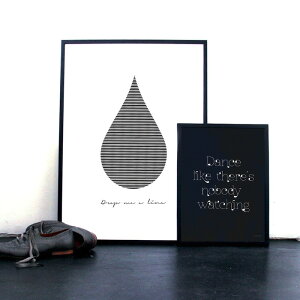 ySALE Z[zaboutgraphics | DROP ME A LINE | A[gvg/|X^[ (50x70cm)