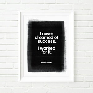 �ySALE �Z�[���zTHE MOTIVATED TYPE | I NEVER DREAMED OF SUCCESS | A3 �A�[�g�v�����g/�|�X�^�[