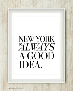 �ySALE �Z�[���zTHE LOVE SHOP | NEW YORK IS ALWAYS A GOOD IDEA | A3 �A�[�g�v�����g/�|�X�^�[