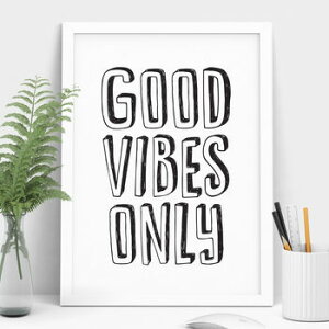 �ySALE �Z�[���zTHE MOTIVATED TYPE | GOOD VIBES ONLY #2 | A3 �A�[�g�v�����g/�|�X�^�[