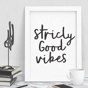 �ySALE �Z�[���zTHE MOTIVATED TYPE | STRICTLY GOOD VIBES | A3 �A�[�g�v�����g/�|�X�^�[