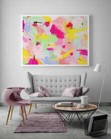LOVELY POSTERS | COLORFUL PAINT ART PRINT | A3 アートプリント/ポスター【北欧 シンプル おしゃれ】