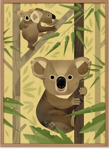 �ySALE �Z�[���zHUMAN EMPIRE | DIETER BRAUN | KOALA POSTER | �|�X�^�[ (50x70cm)