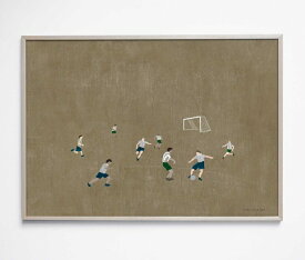 FINE LITTLE DAY | SOCCER POSTER | アートプリント/ポスター (50x70cm)【北欧 インテリア デザイン】サッカー スポーツ キッズ 子供部屋 ポスター アートポスター 北欧 ポスター インテリア ポスター アート ポスター インテリア オシャレ ポスター送料込 送料無料