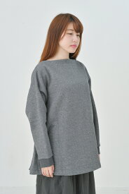 【SALE セール】the last flower of the afternoon | sweatshirt (杢グレー) | スウェットプルオーバー【送料無料 ザラストフラワーオブジアフタヌーン シンプル おしゃれ】