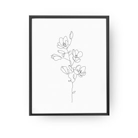 LOVELY POSTERS | MAGNOLIA PRINT | A3 アートプリント/ポスター【北欧 シンプル おしゃれ】