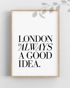 �ySALE �Z�[���zTHE LOVE SHOP | LONDON IS ALWAYS A GOOD IDEA | A3 �A�[�g�v�����g/�|�X�^�[�y�k�� �V���v�� ������� �C���e���A�z