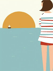 BLANCA GOMEZ | HORIZON | A4 A[gvg / |X^[ art A[g A[gpl A[g{[h CeApl Mtg Vv fUC |X^[pl G V kG Ǌ|  a4 X