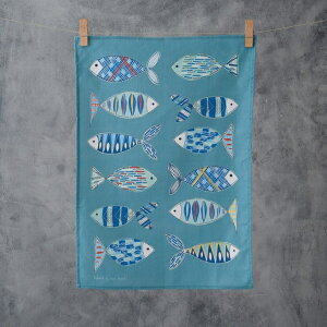 JESSICA HOGARTH | FISH TEA TOWEL | eB[^Iy[֑ k Vv  Lb` ^Iz