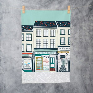 JESSICA HOGARTH | BOOK SHOP TEA TOWEL | eB[^Iy[֑ k Vv  Lb` ^Iz