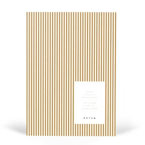 y[֑zNOTEM | VITA NOTEBOOK MEDIUM (ochre lines) | m[gubN hbgyk f}[N Vvz
