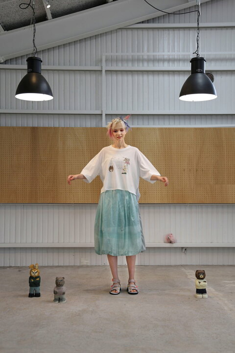 楽天市場】【SALE セール】bedsidedrama | Foreign Ballloon Skirt 