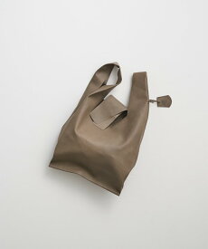 REN | ゴートベロア・レジブクロミニ (smoke grey) | バッグ【送料無料 レン 無地 シンプル レザーバッグ】