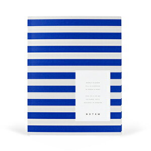 y[֑zNOTEM | UMA WEEKLY PLANNER MEDIUM (bright blue) | EB[N[vi[yk f}[N Vvz