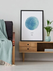 �ySALE �Z�[���zPROJECT NORD | LIBRA WATERCOLOUR �V���� | �A�[�g�v�����g/�|�X�^�[ (50x70cm)�y�k�� �C���e���A �E�H�[�^�[�J���[ ���� ���� �Ă�т���z