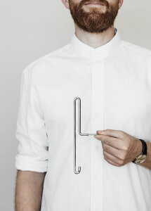 MOEBE | WALL HOOK large (chrome)�y�k�� �E�H�[���t�b�N �G�� �C���e���A ���r���O�z