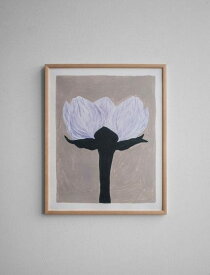FINE LITTLE DAY | SLATTERBLOMMA POSTER | アートプリント/ポスター (40x50cm)【北欧 シンプル ミニマル インテリア おしゃれ】 誕生日プレゼント ポスター 絵 雑貨 インテリア おしゃれ インテリアパネル 新生活 インテリア パネル 引越し祝い 絵画 花 アート アートパネル