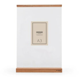 UPSTAIRS STUDIO | BETWEEN FRAME - A3【北欧 ノルディック ポスターフレーム 額縁 スタンド型 ドライフラワー フォトスタンド】 ギフト ナチュラル 額 ウッド リビング 木製 シンプル フレーム がくぶち ポスターフレーム 雑貨 インテリア 寝室 おしゃれ 壁掛け オシャレ