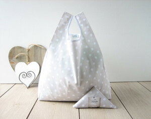 ATELIER SETTEMBRE | TOTE BAG (polka dot) | �g�[�g�o�b�O/�V���b�s���O�o�b�O�y���[���֑������� ���������o�b�O �G�R�o�b�O �V���v�� �C�^���A�z