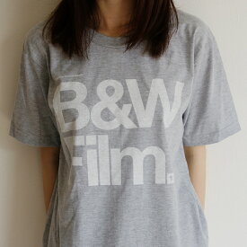 MEDIUM CONTROL | B&W FILM | Tシャツ (light grey) | メンズMサイズ