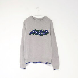 【SALE セール】rikolekt (リコレクト) | “asagao” セーター (gray) Sサイズ | トップス