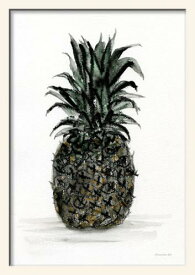 THE CLAY PLAY | WATERCOLOR PINEAPPLE (no.458) | A3 アートプリント/ポスター