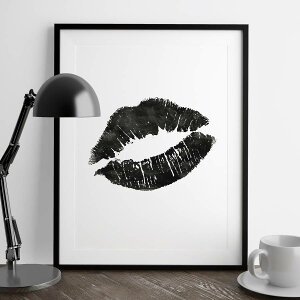 �ySALE �Z�[���zTHE MOTIVATED TYPE | BLACK LIPS | A3 �A�[�g�v�����g/�|�X�^�[