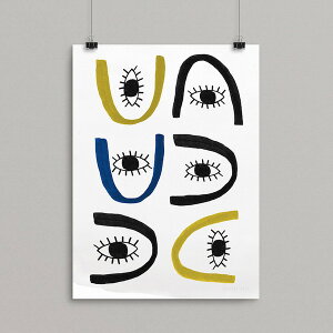 y݌Ɏc1zSEVENTY TREE | ALL EYES PRINT | A[gvg/|X^[ (30x40cm)