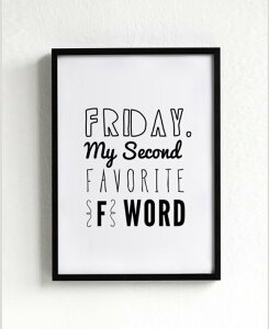 �ySALE �Z�[���zMOTTOS PRINT | FRIDAY | A3 �A�[�g�v�����g/�|�X�^�[
