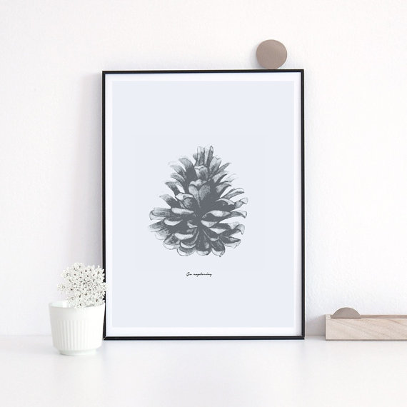 �����������ovely Posters����鴻��若��ヨ� LOVELY POSTERS PINE CONE PRINT A3 �≪���������羌桁�筝��莠後�罩ｈ�������帥� �ゃ��������� �≪���� ������≪�������≪�����鴻����初� �≧� �激���� �≪���a3 篋堺� ��������������