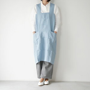 not PERFECT LINEN | PINAFORE - SQUARE CROSS LINEN APRON (swedish blue) | Gv l  i` gAjA k  Vv  a  킢 v[g Mtg  Mtg 
