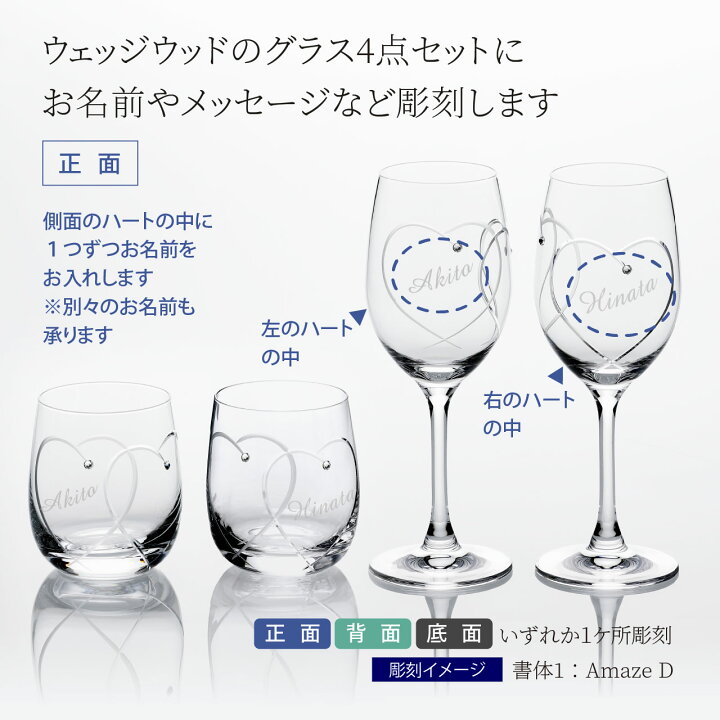 楽天市場】ウェッジウッド / WEDGWOOD プロミシス トゥーハーツ ワイン 