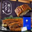 父の日 うなぎ 朝じめうなぎ 蒲焼き 2尾 (1尾約150g×2)【冷蔵便】 国産うなぎ長蒲焼き 発送当日の朝に活鰻をさばいてお届け!【お中元 ギフトにも】