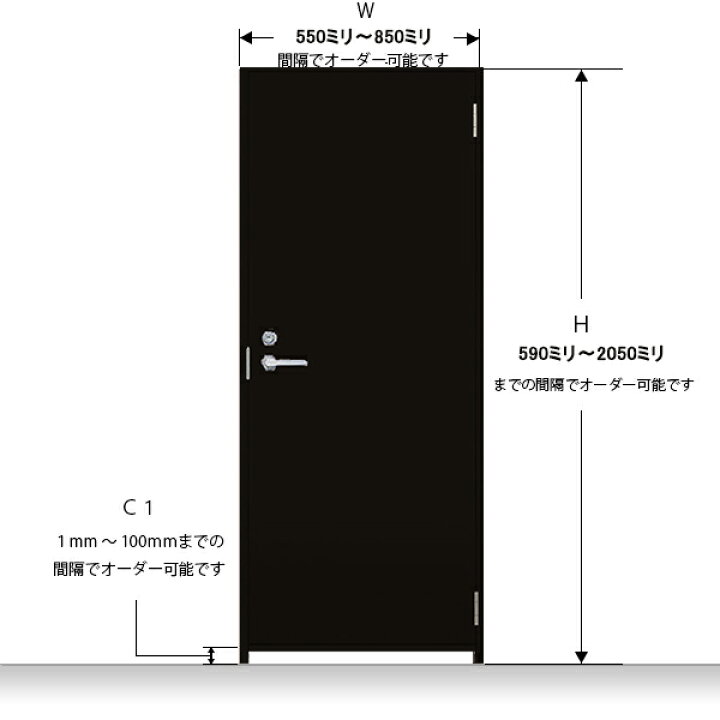 楽天市場】アルミサッシ LIXIL 内付 フラッシュドア 3方枠仕様 
